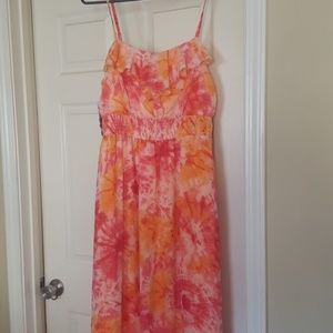 Beautiful Coral Maxi Dress